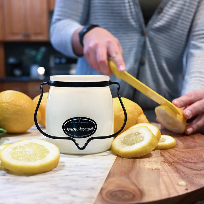 Lemon Macaroon Butter Jar Candle