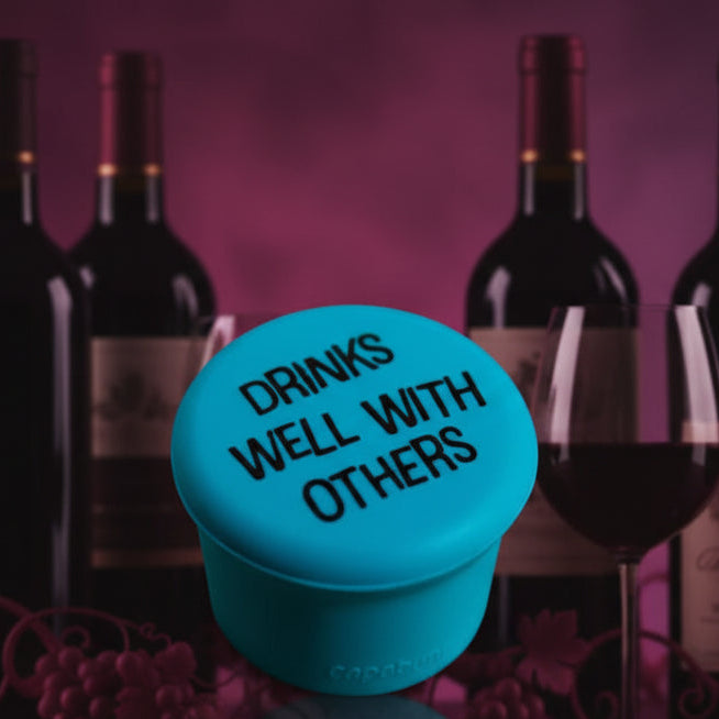 Silicone Wine Caps - Drinks Well With Others