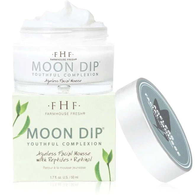 Moon Dip® Youthful Complexion Ageless Facial Mousse with Peptides + Retinol