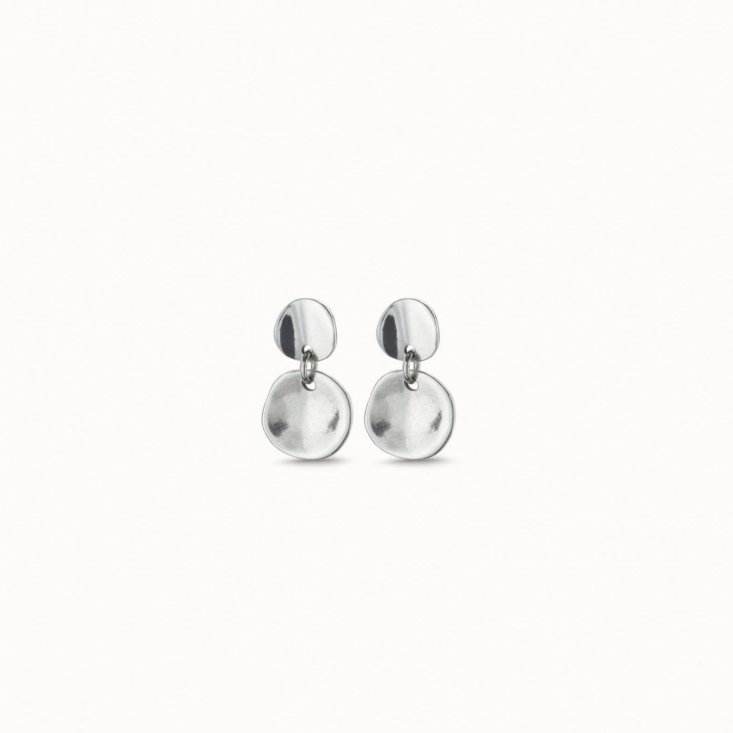 Silver Scales Earrings