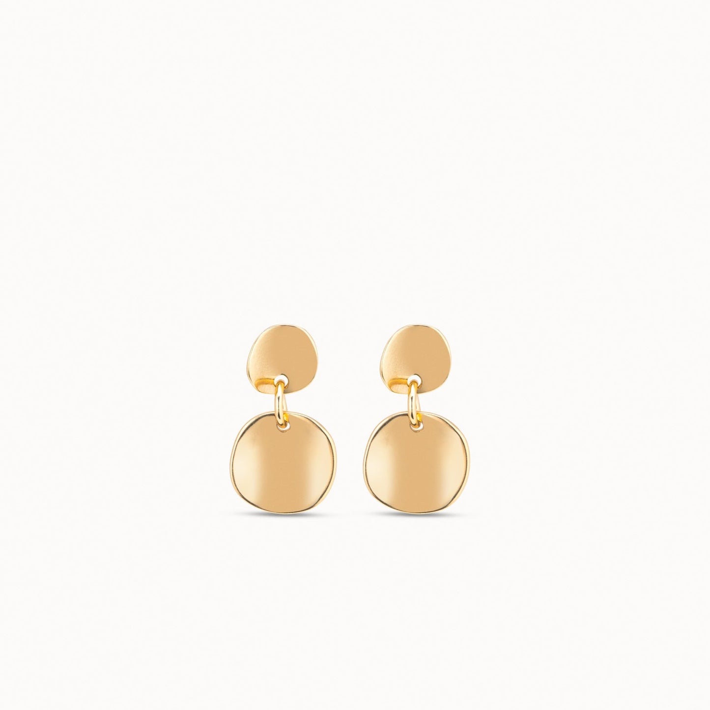 Gold Scales Earrings