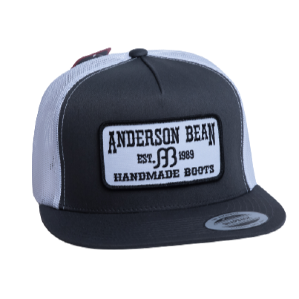 Anderson Bean Charcoal and White Cap