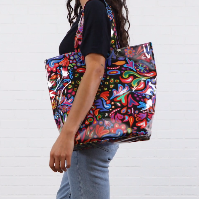 Sophie Black Swirly Grab N Go Basic Bag
