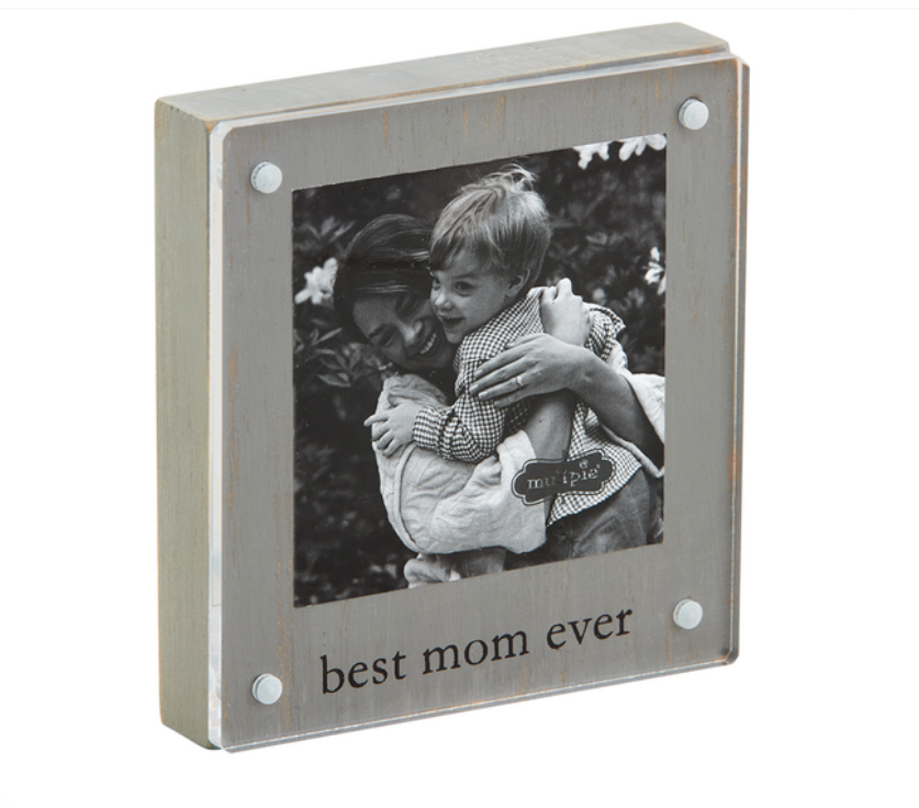 Mom Wood Acrylic Frame