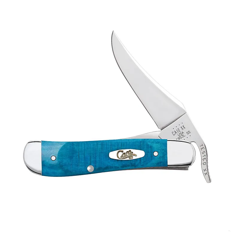 Caribbean Blue Bone RussLock Knife