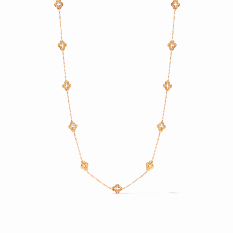 Florentine Demi Delicate Station Necklace