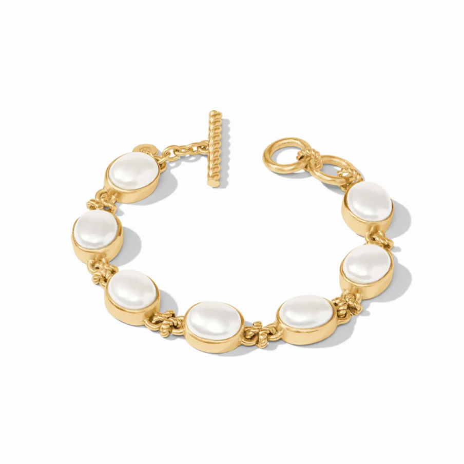 Nassau Pearl Demi Stone Bracelet