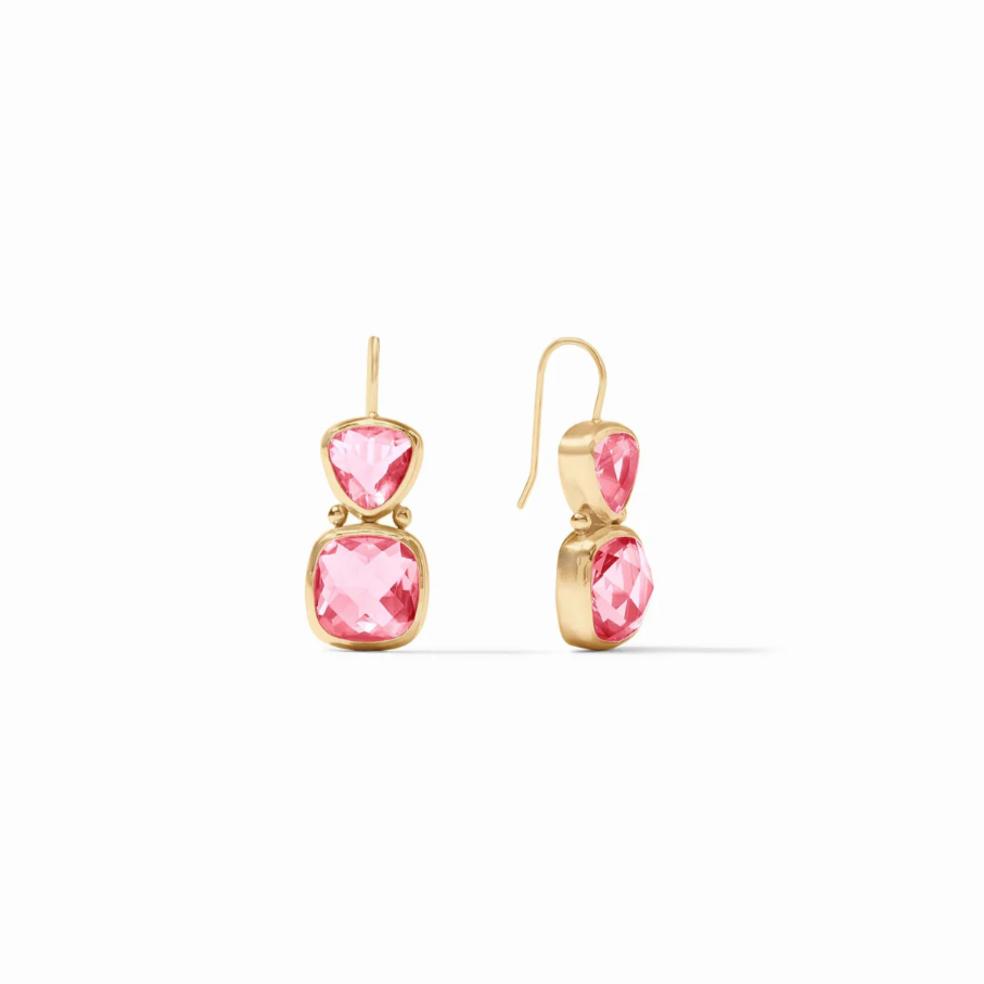 Peony Pink Aquitaine Earrings