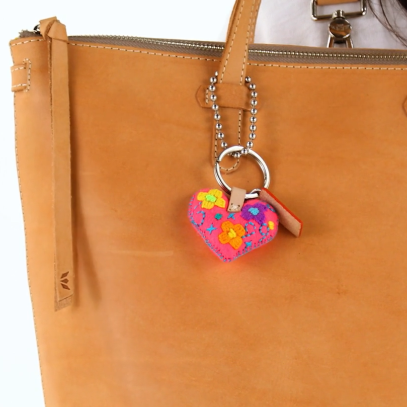 Corazon Chico Pink Charm