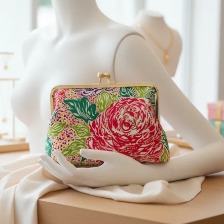 MIDI Floral Mosaic - Everyday Clutch