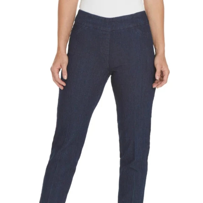 Wide Band Pull On Ankle Pant