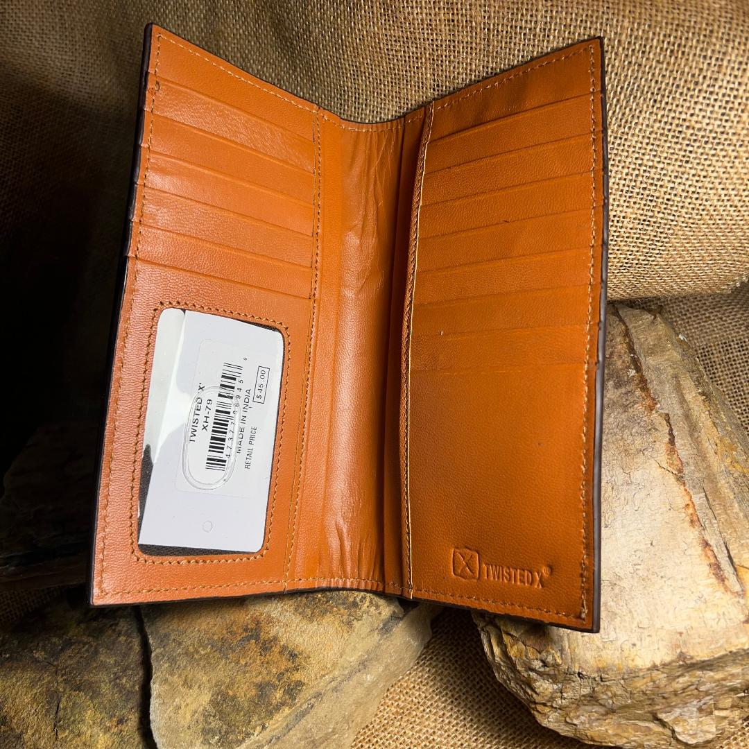 Distressed Turquoise X Rodeo Wallet