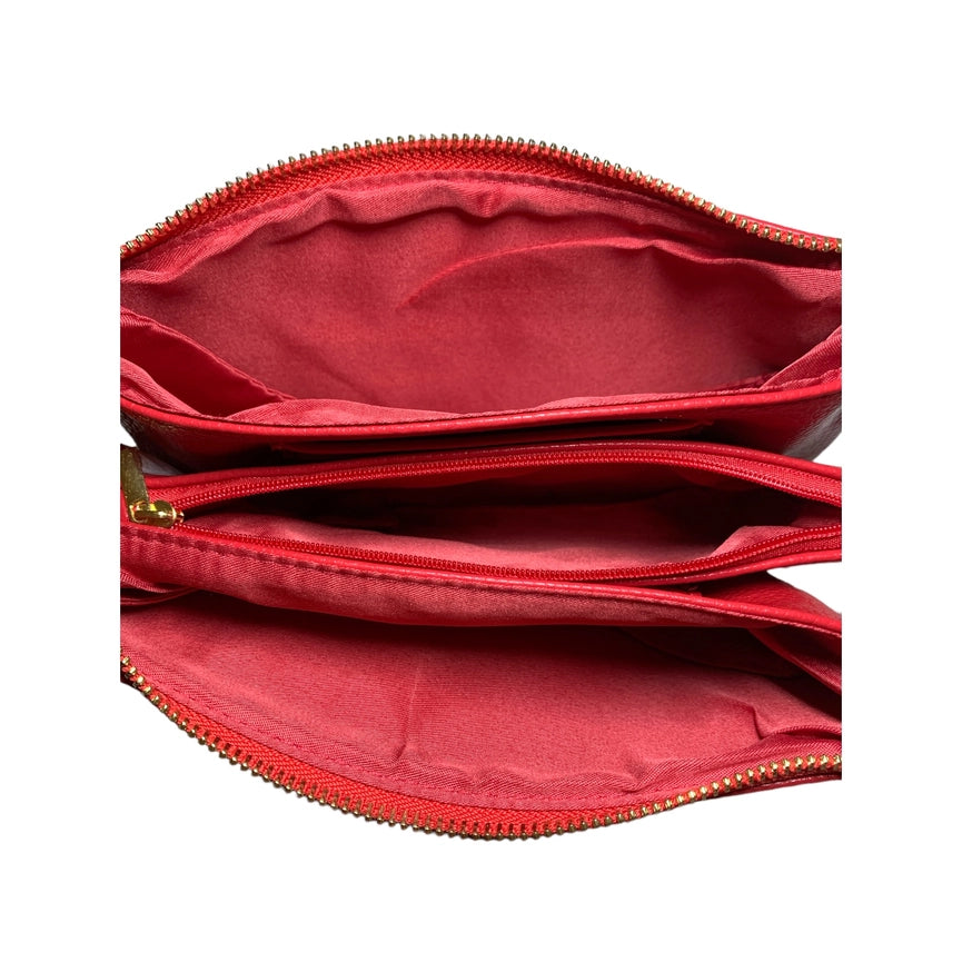 Red Multi-Use Crossbody