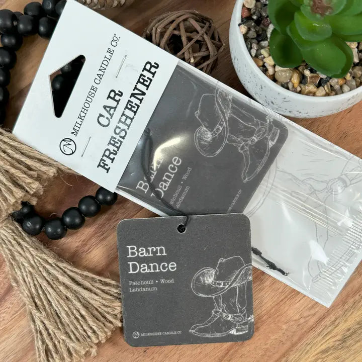 Barn Dance Butter Jar Candle and Car Freshener