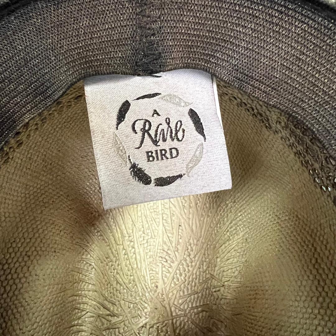 Handcrafted Vintage Gold Feathered Hat Made with 100% Paper