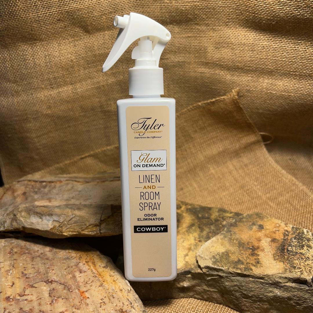 Glam on Demand Linen and Room Spray Odor Eliminator "COWBOY"