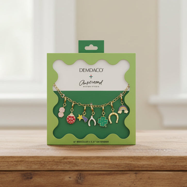 Good Luck Gold Charm Bracelet