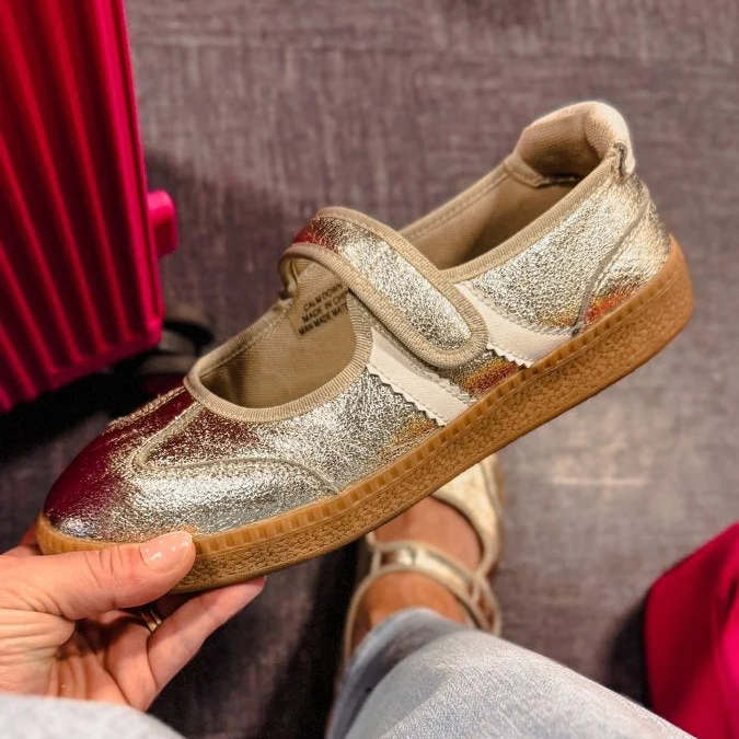 Corkys Gold Calm Down Sneakers