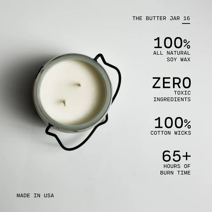 Lemon Macaroon Butter Jar Candle