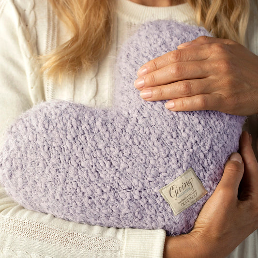 Giving Collection Light Purple Weighted Giving Heart 1.85lb