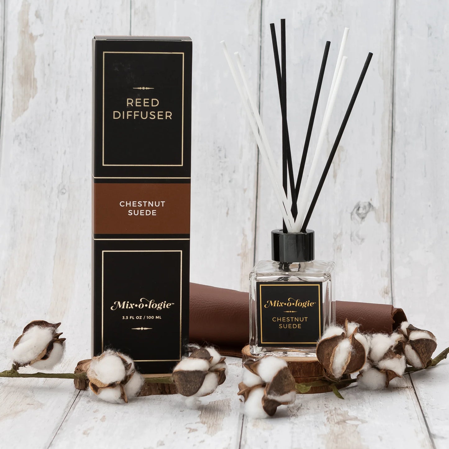 Chestnut Suede Reed Diffuser