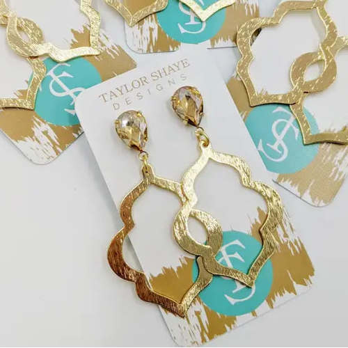 Gold Everyday Drop Earrings