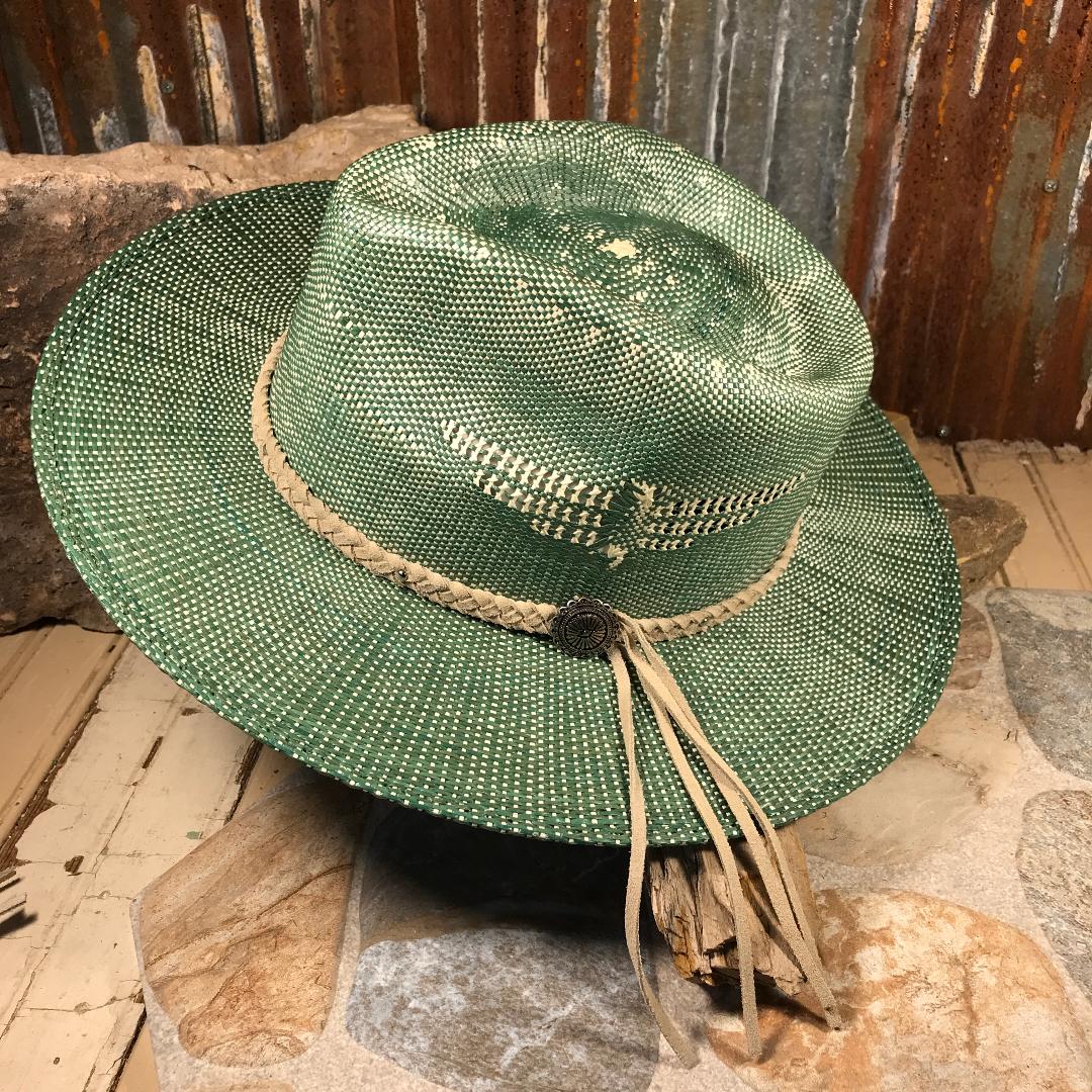 Topo Chico Jade Straw Hat