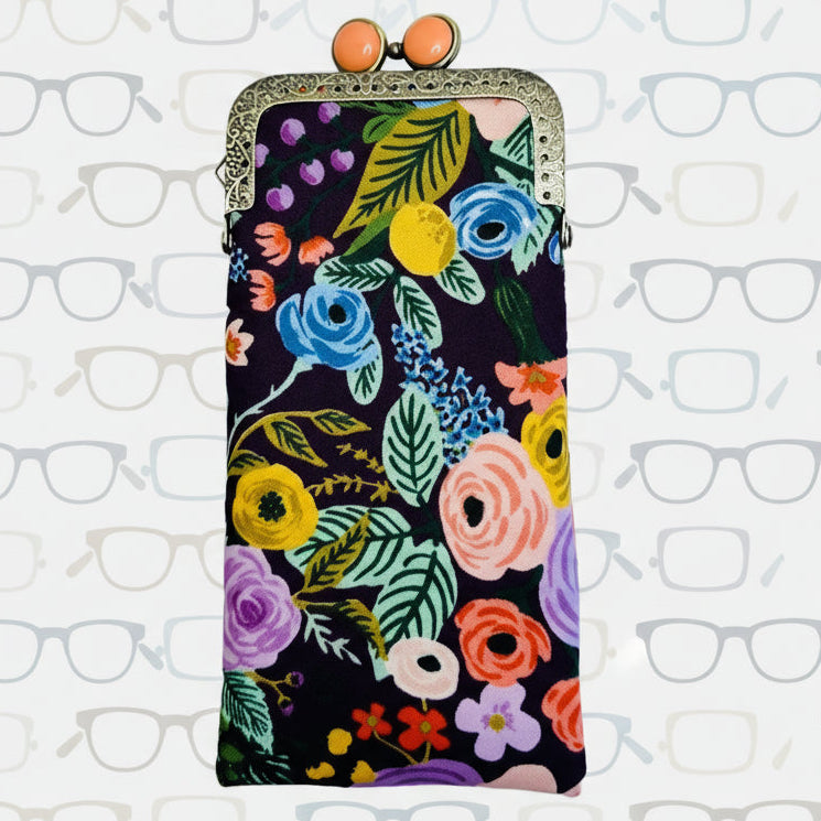 Eyeglass Case - Garden Party Plum