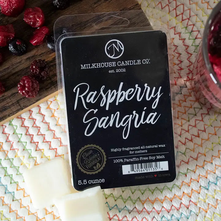 Raspberry Sangria Butter Jar Candle and Melts