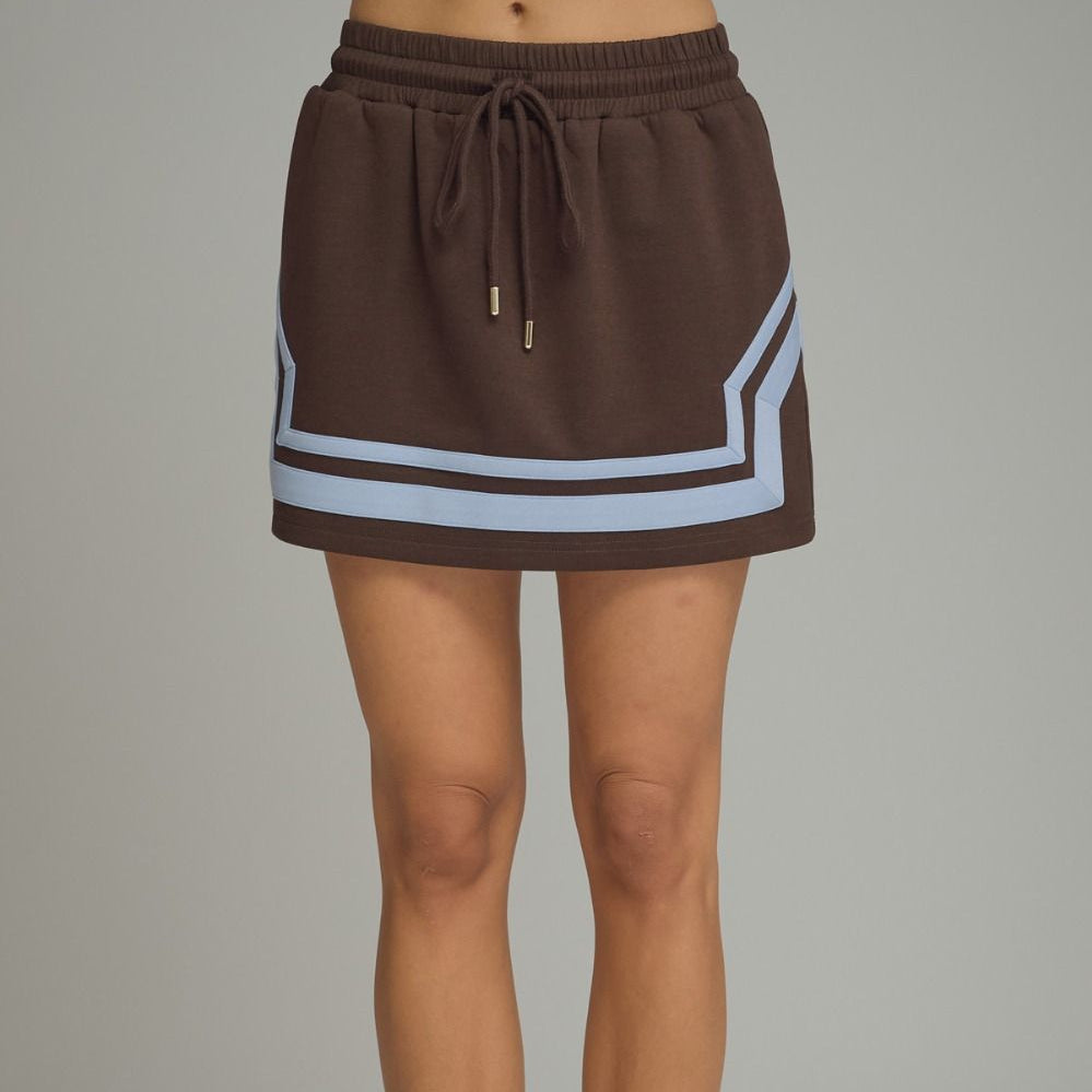 Entro Top and Mini Skirt Set