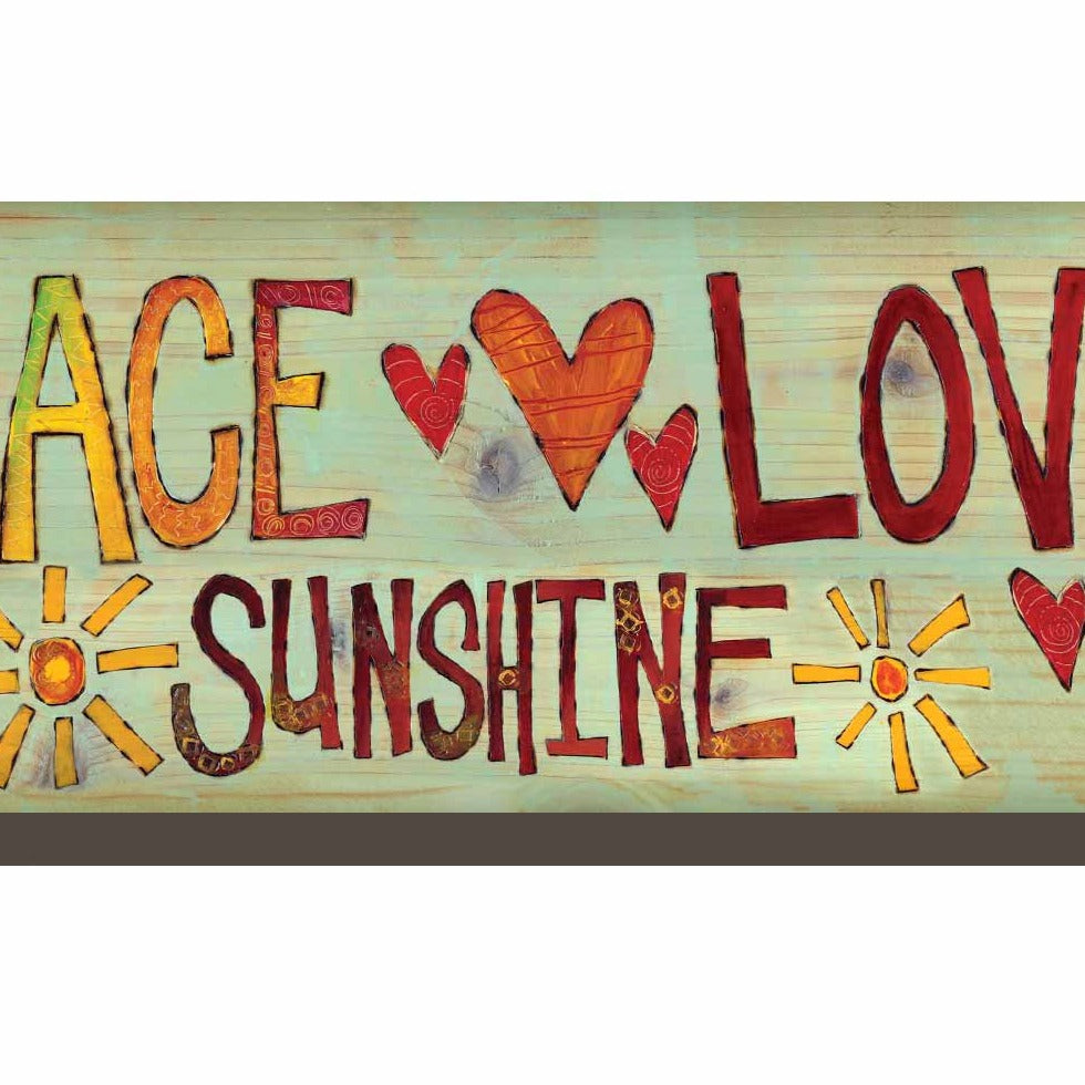 Peace, Love, Sunshine Expressions Wall Art