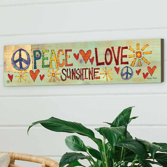 Peace, Love, Sunshine Expressions Wall Art