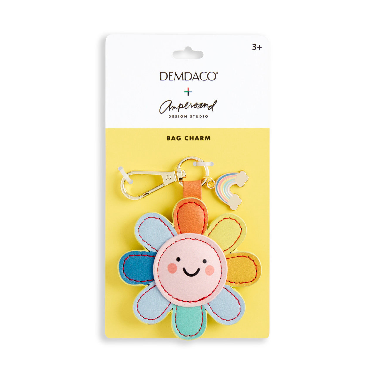 Flower Pink Bag Charm