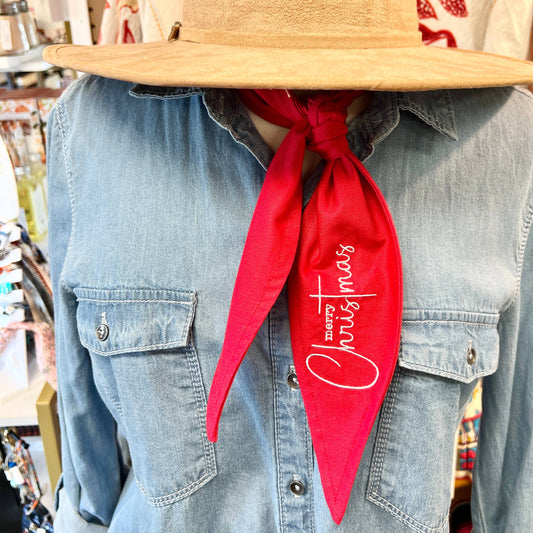 Merry CHRISTmas Ascot Scarf, Gifts