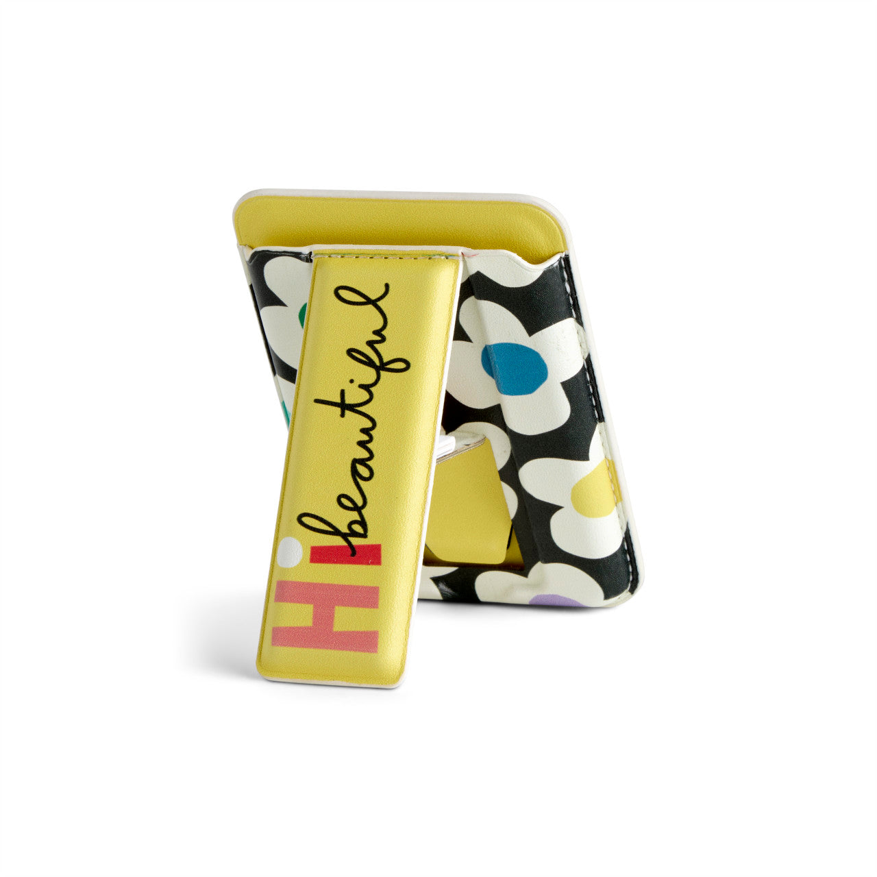 Hi Beautiful Yellow Mag Wallet