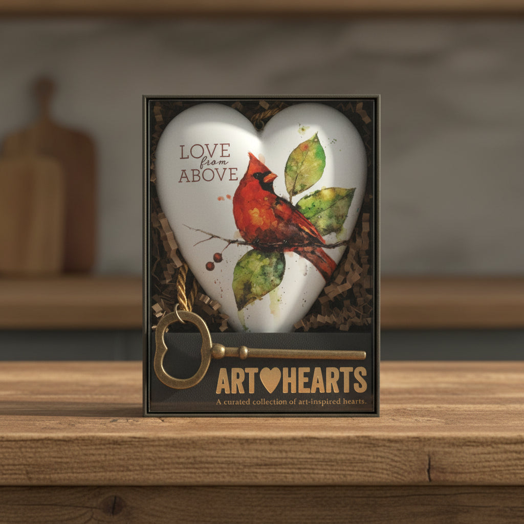 Love From Above Art Heart