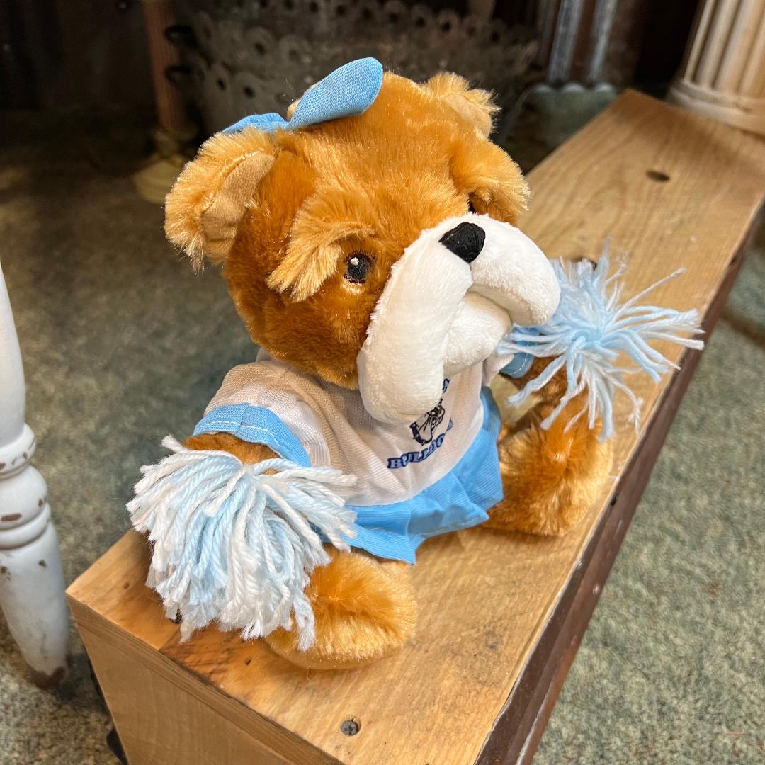 Sweeny Bulldog Cheerleader Plush Pal