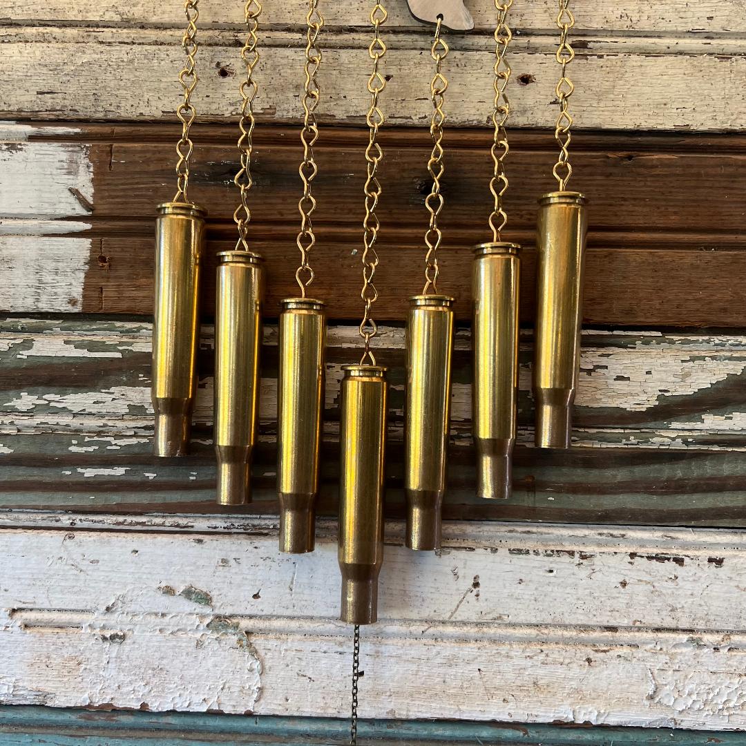 Solid Texas Bullet Windchime .50 BMG