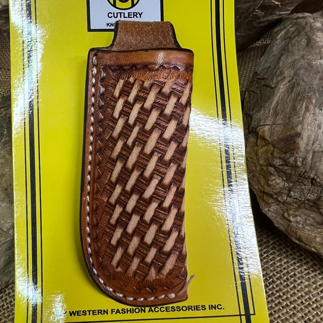 Light Brown Leather Knife Sheath