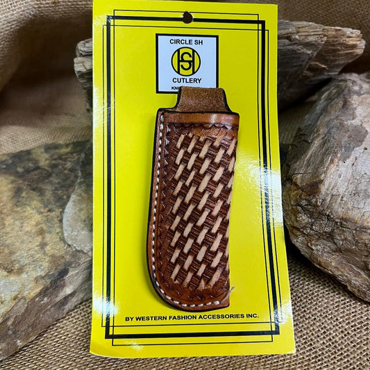 Light Brown Leather Knife Sheath