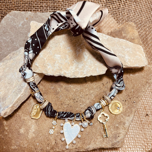 Jackie Multi Charm Necklace