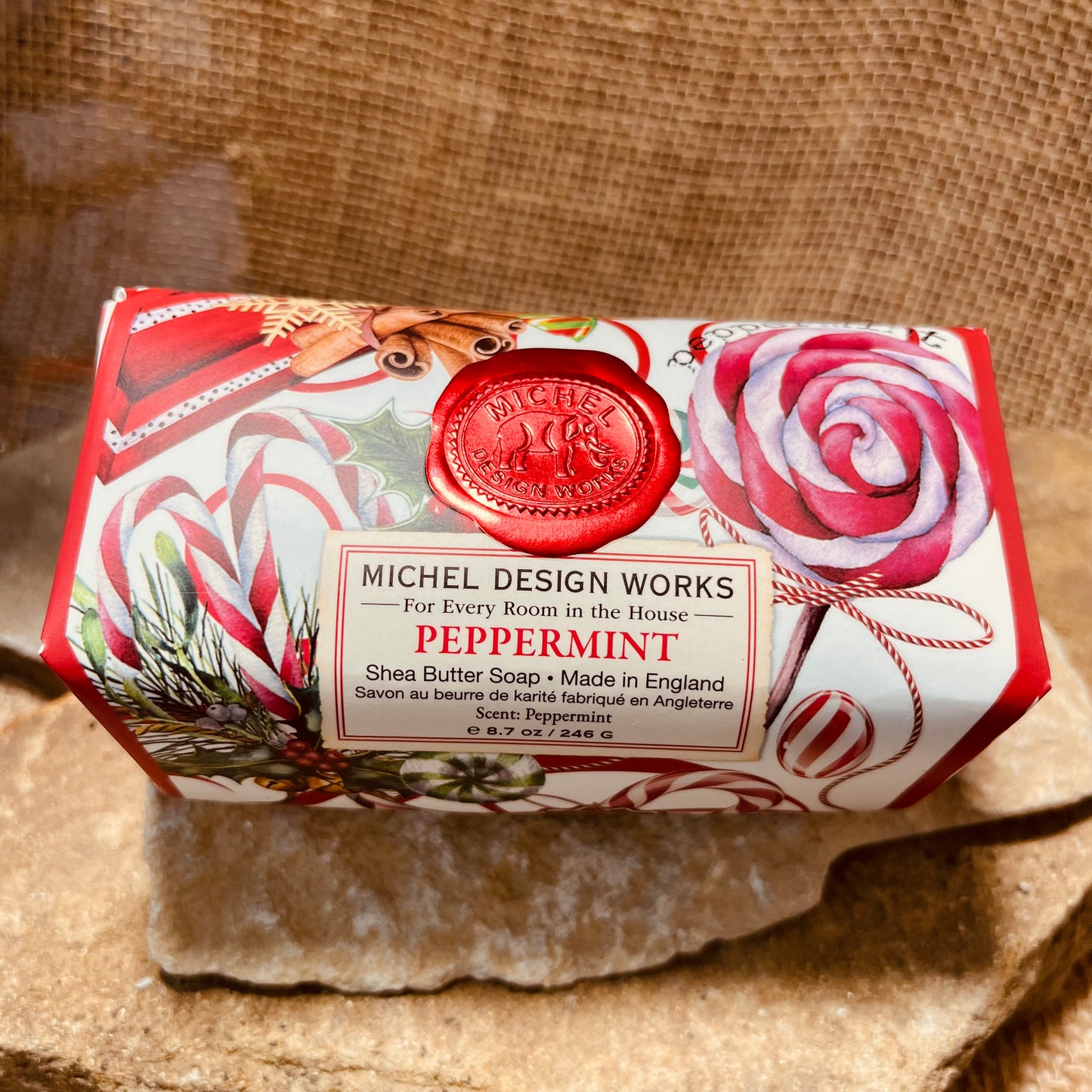 Peppermint Large Bath Soap Bar
