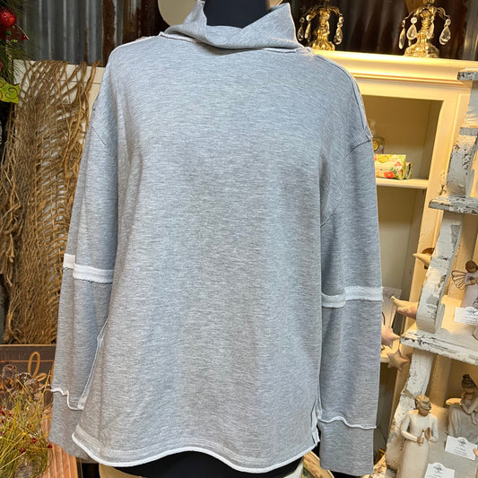 Mock Neck Knit Top