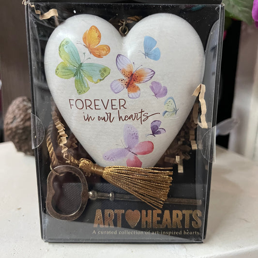 Remembrance Forever In Our Hearts Art Heart