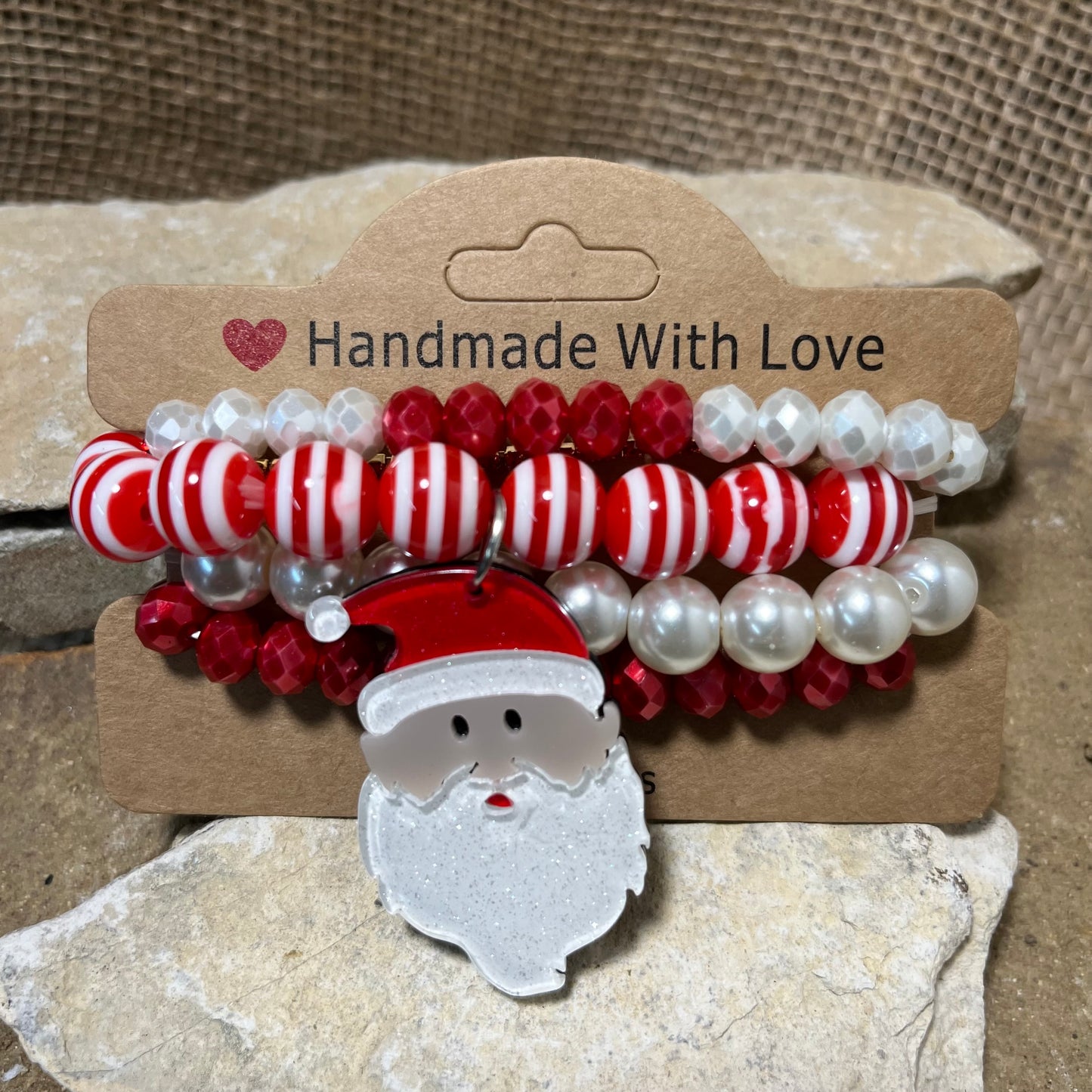 Santa Multi Stack Bracelet