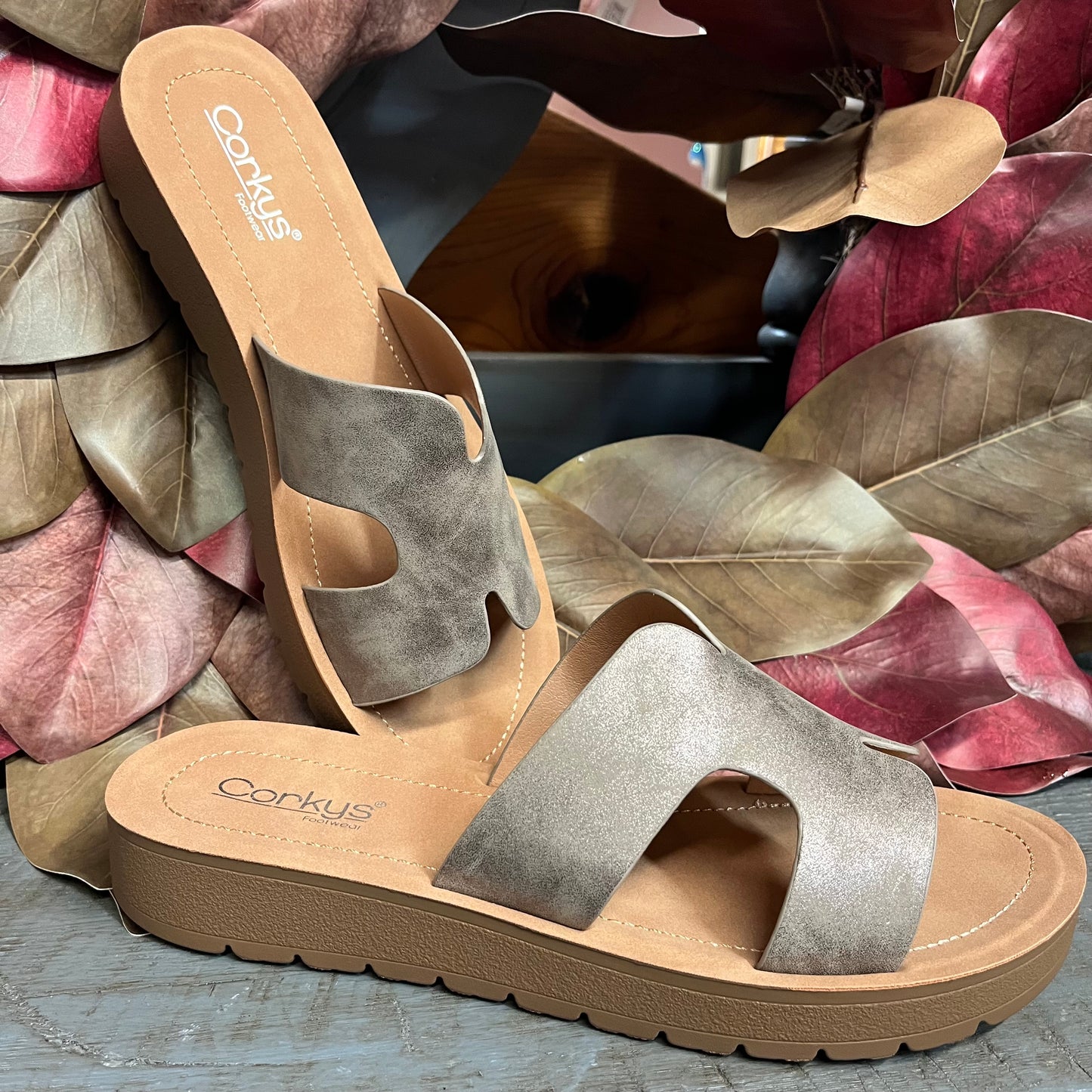 Hold Please Bronze Sandal