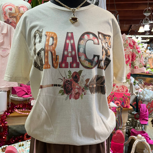 Grace With Arrow Tee