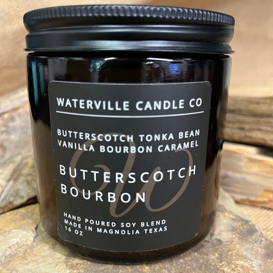WVC Butterscotch Bourbon 2 Wick Candle