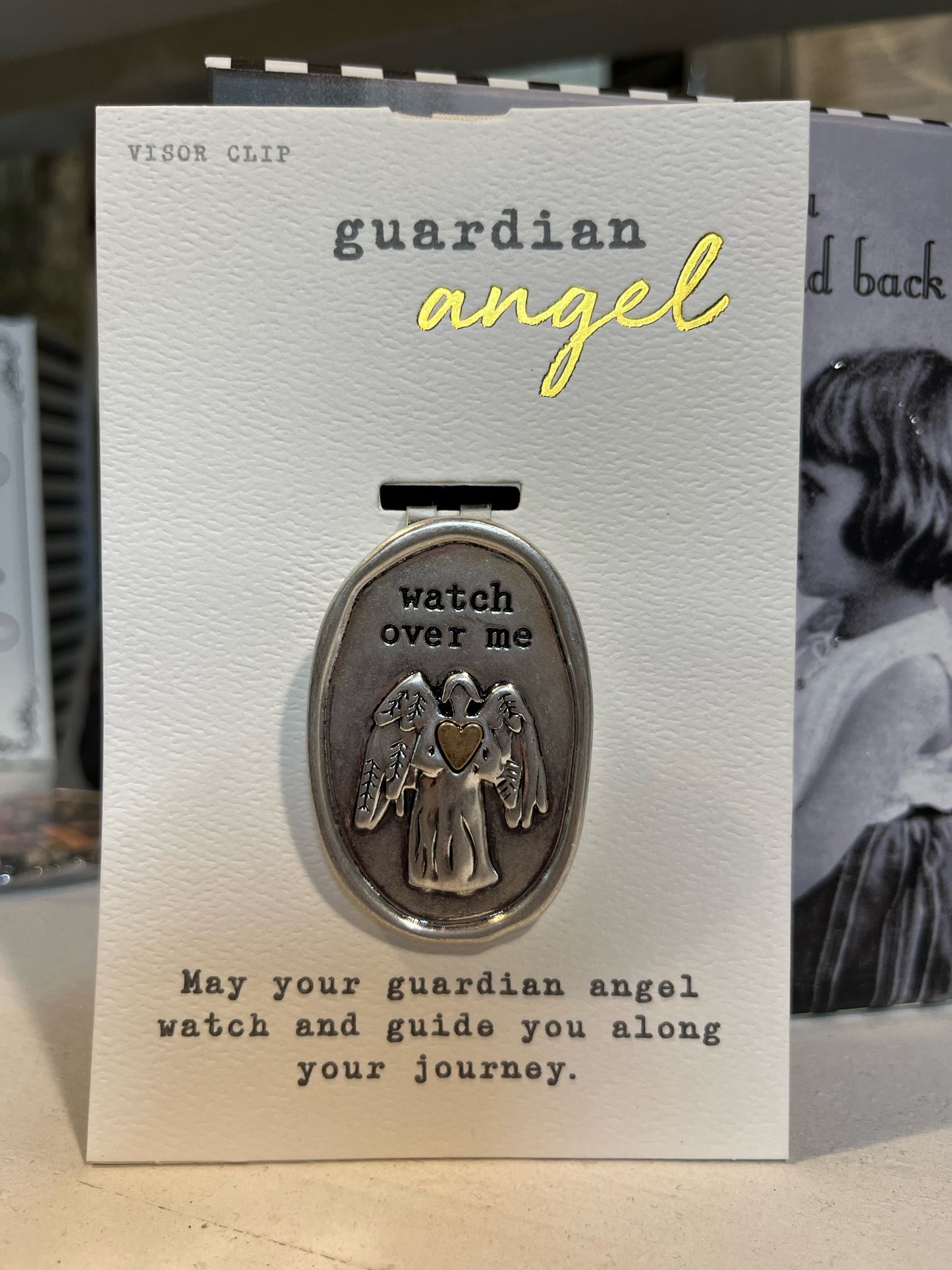 Guardian Angel Visor Clip