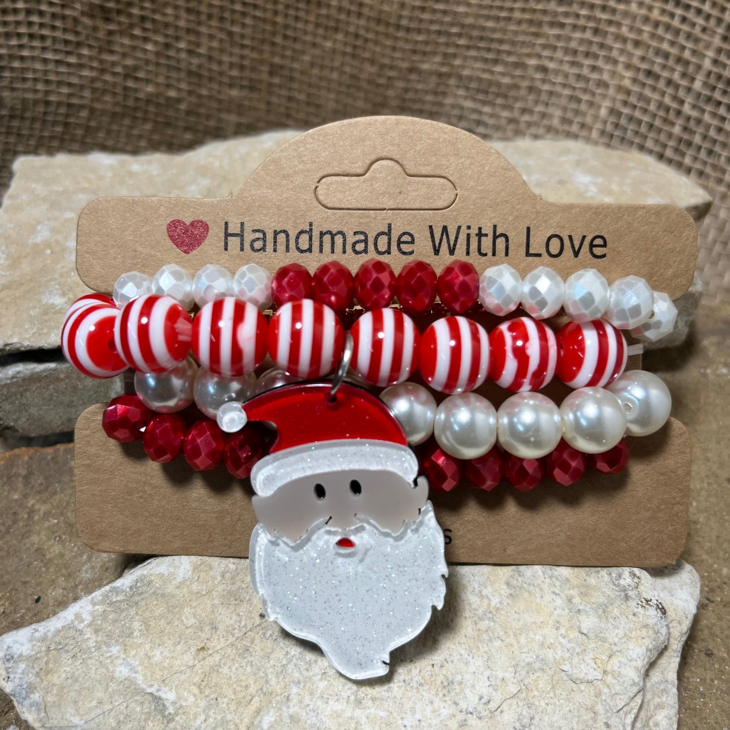 Santa Multi Stack Bracelet
